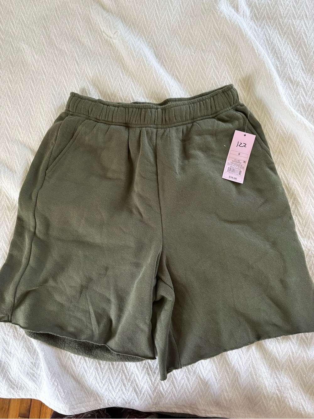 Wild Fable Women's Olive Sweatpant Shorts